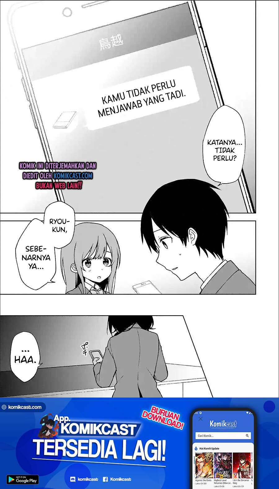 Chikan Saresou ni Natteiru S-kyuu Bishoujo wo Tasuketara Tonari no Seki no Osanajimi datta Chapter 25.2