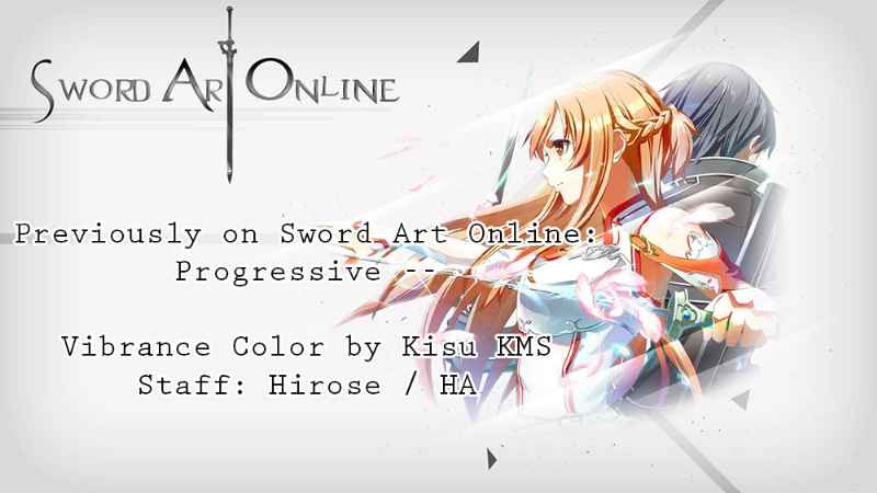 Sword Art Online – Progressive Chapter 2