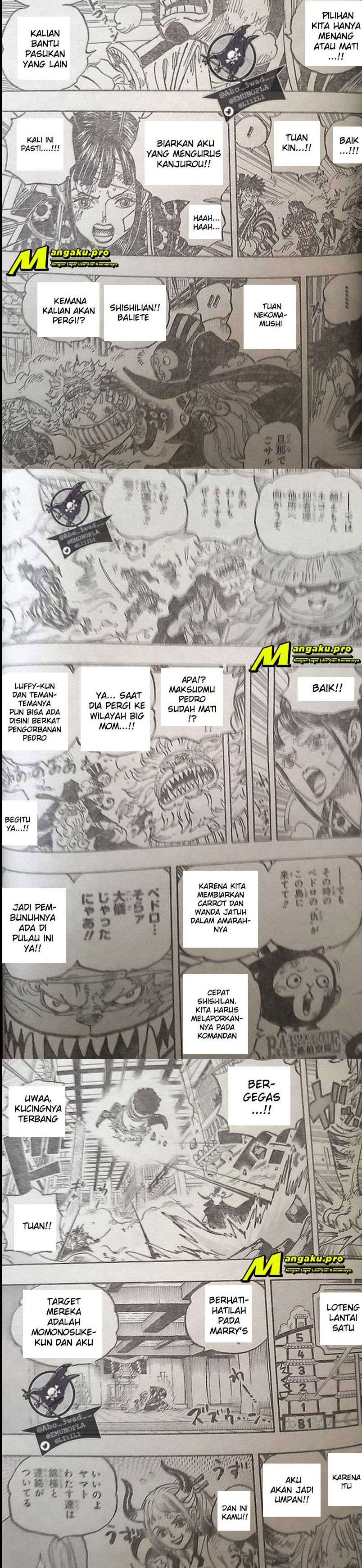 One Piece Chapter 1012 LQ
