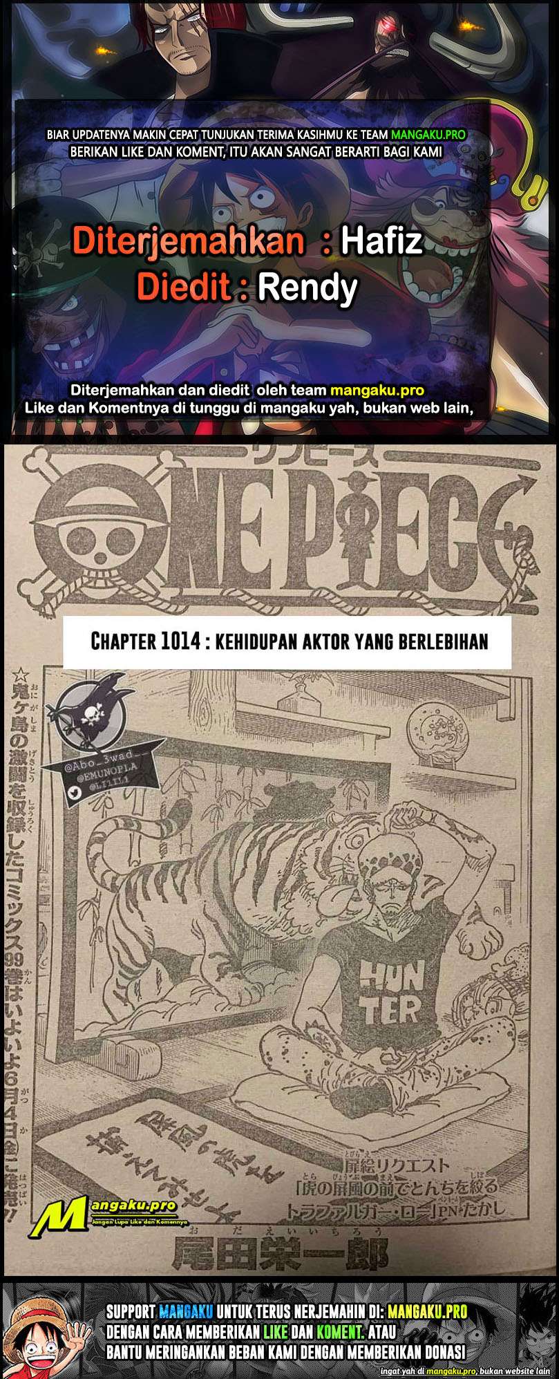 One Piece Chapter 1014 LQ