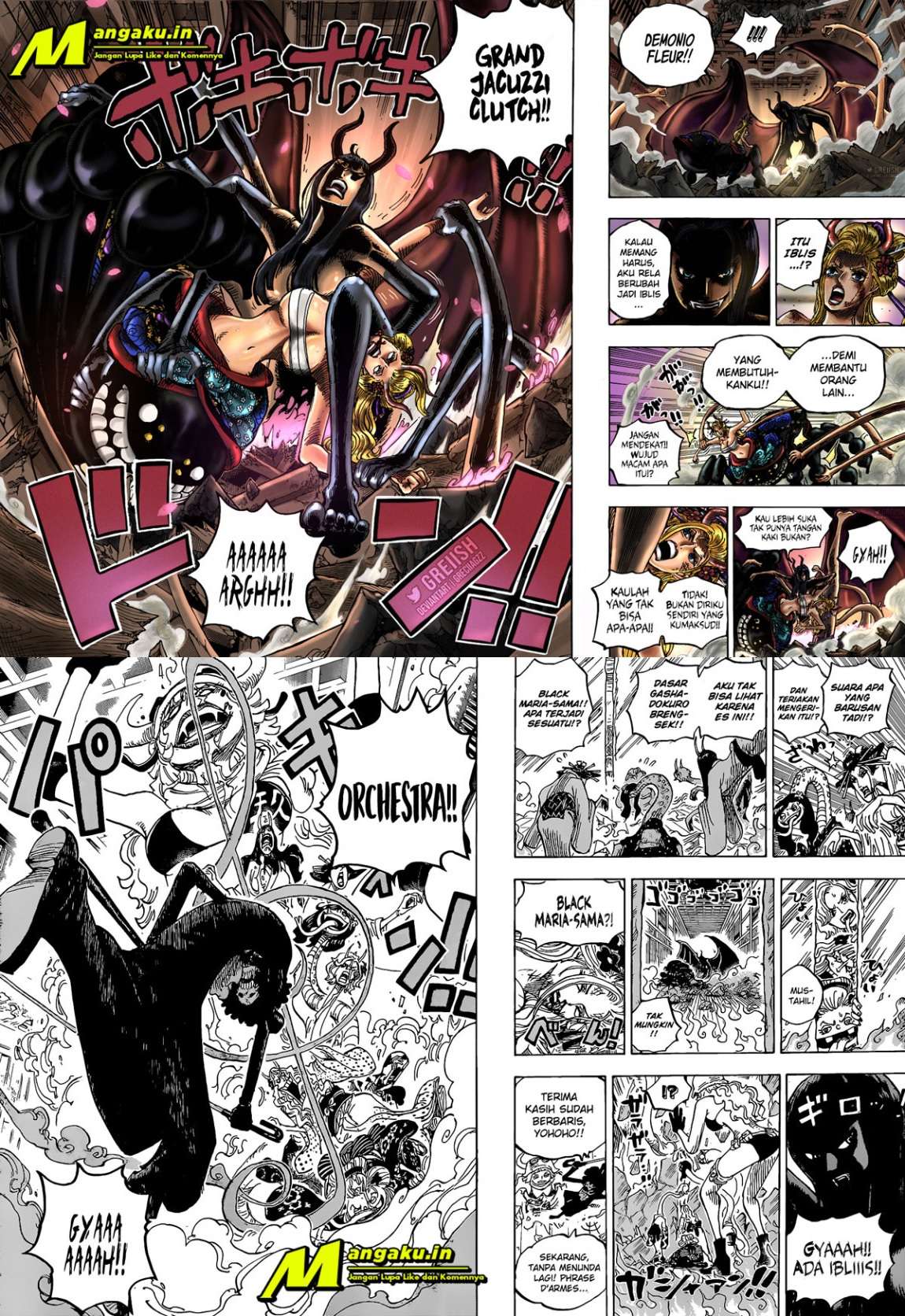 One Piece Chapter 1021 HQ Fix