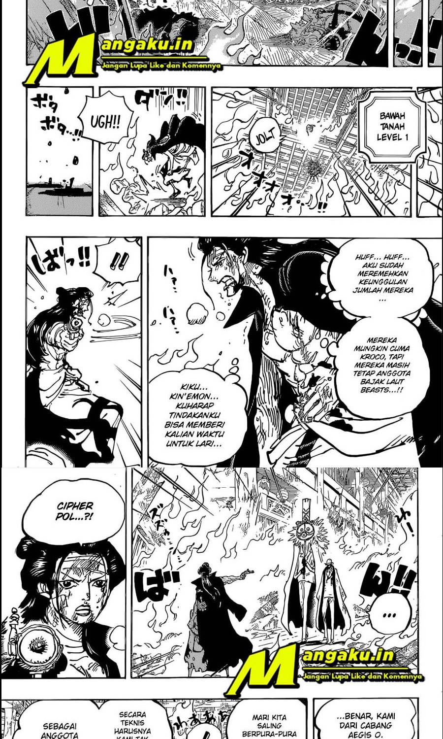 One Piece Chapter 1038 hq