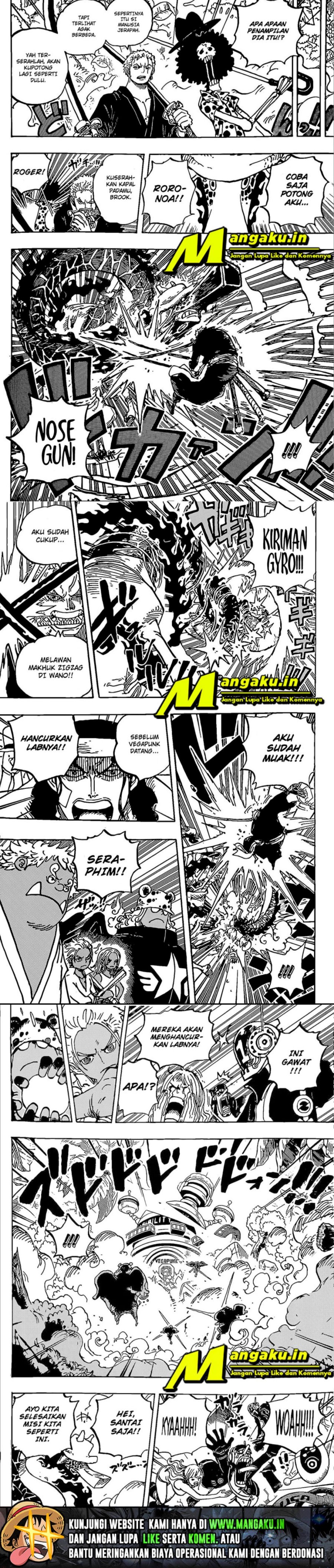 One Piece Chapter 1072 HQ