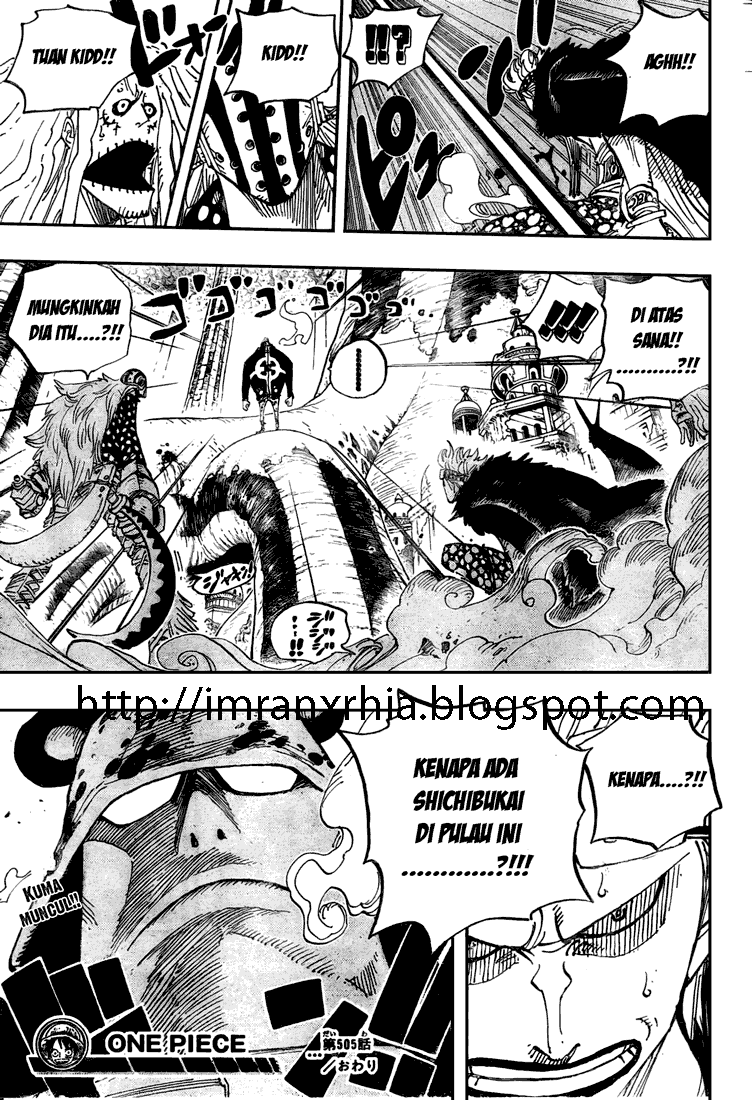 One Piece Chapter 505