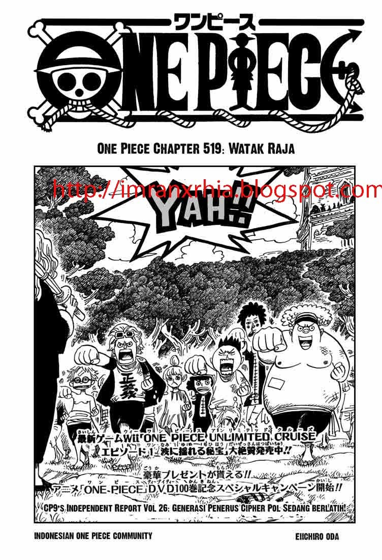 One Piece Chapter 519