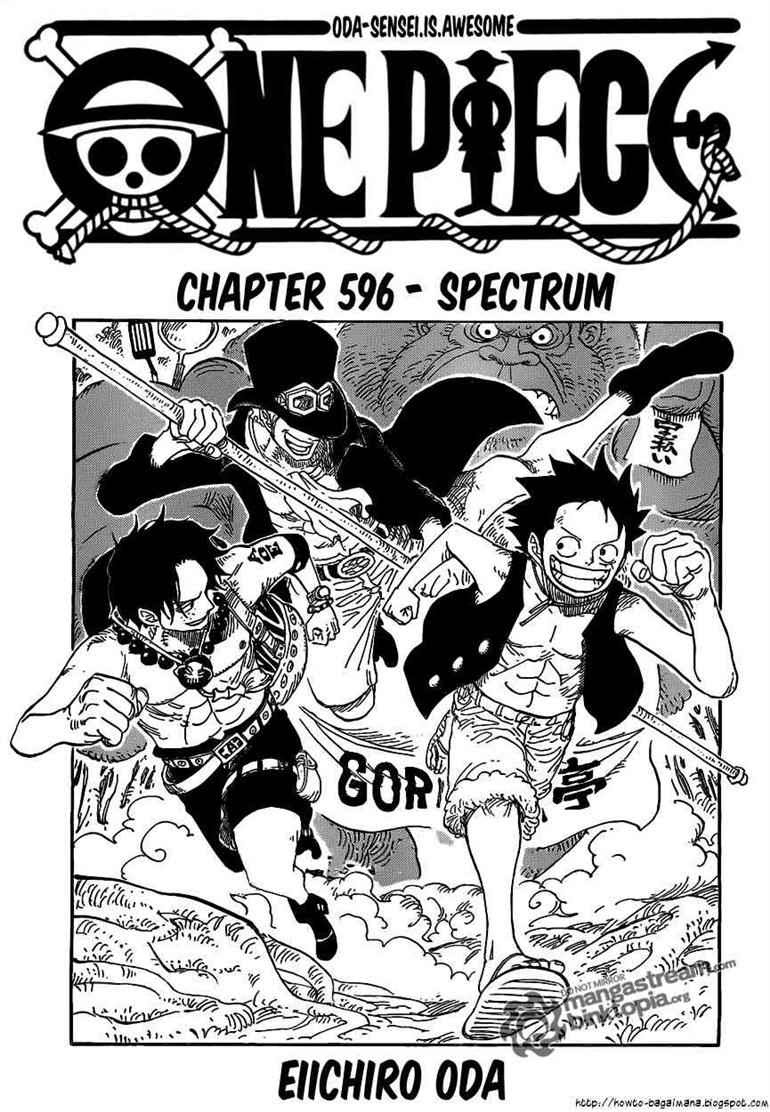 One Piece Chapter 596