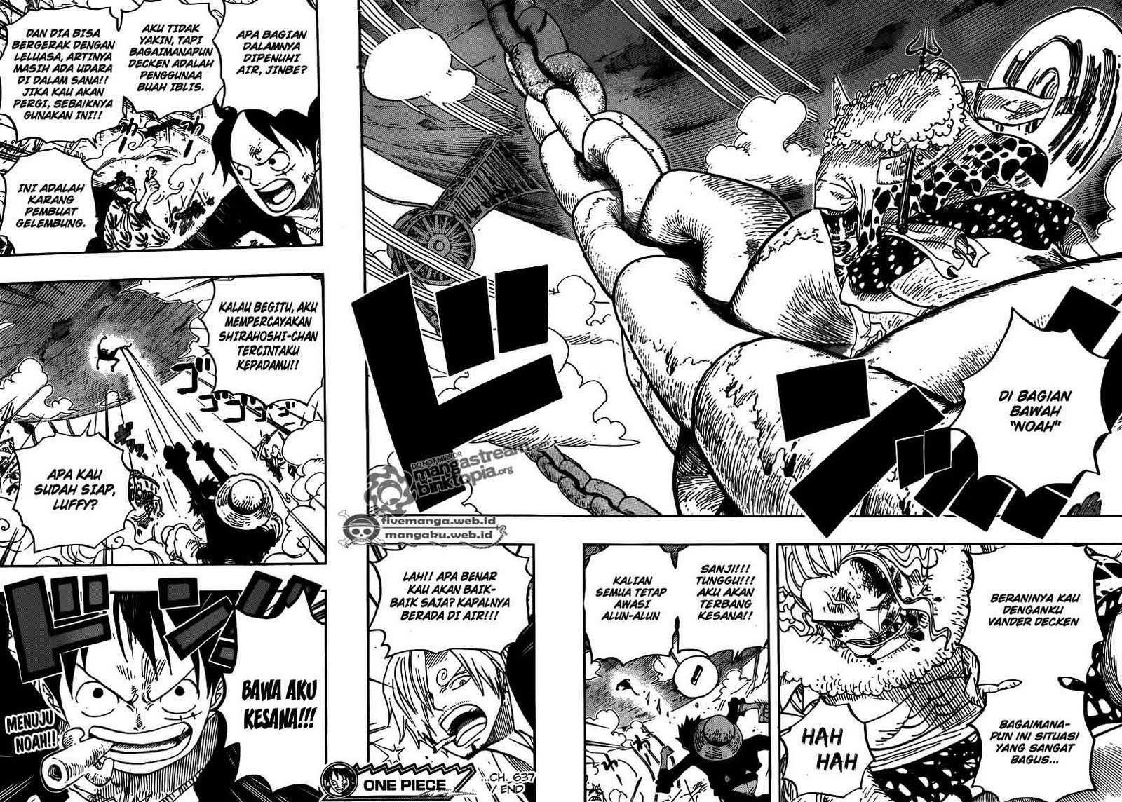 One Piece Chapter 637