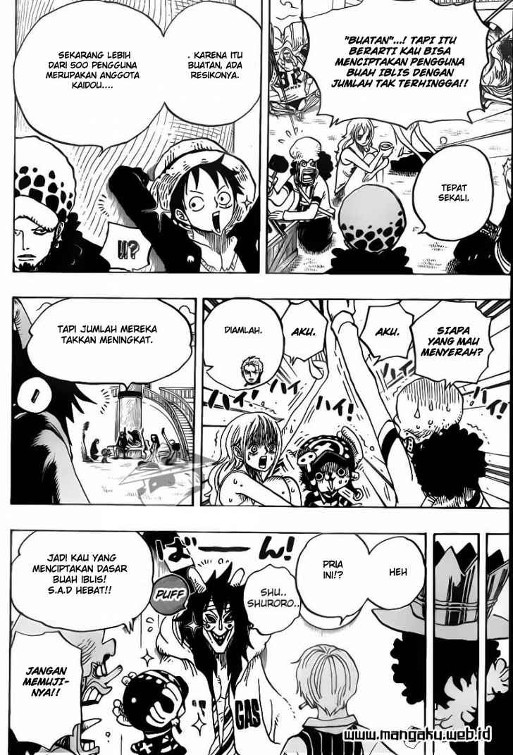 One Piece Chapter 698