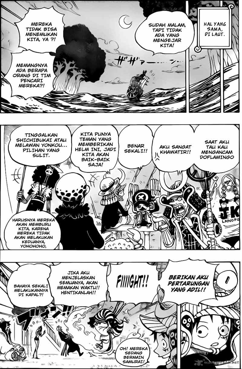 One Piece Chapter 699