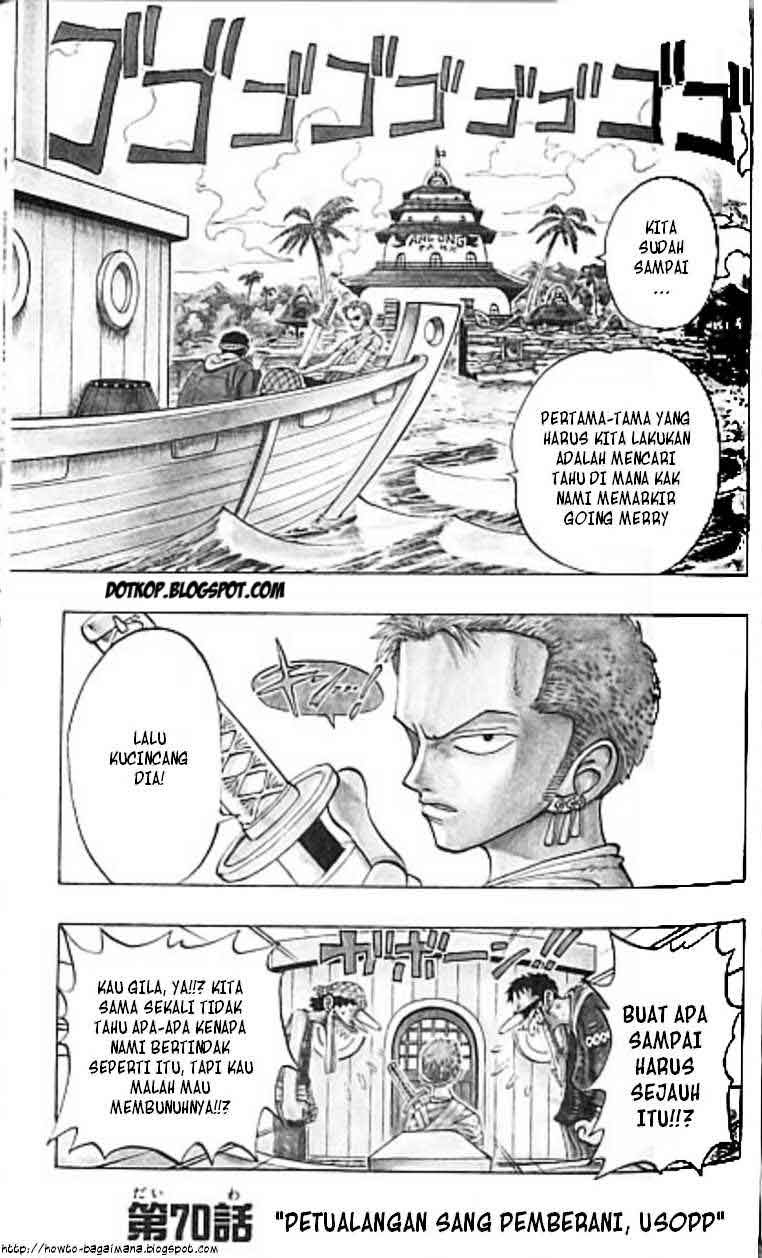 One Piece Chapter 70