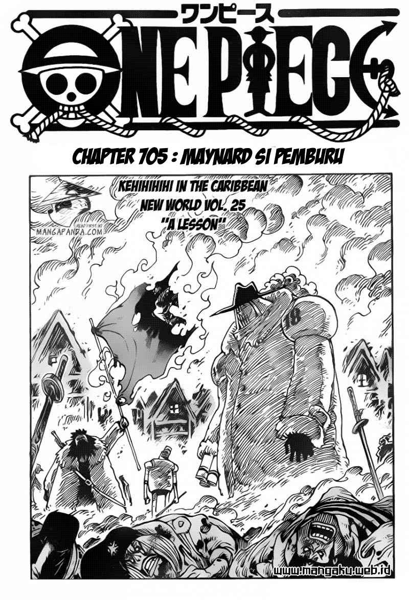 One Piece Chapter 705