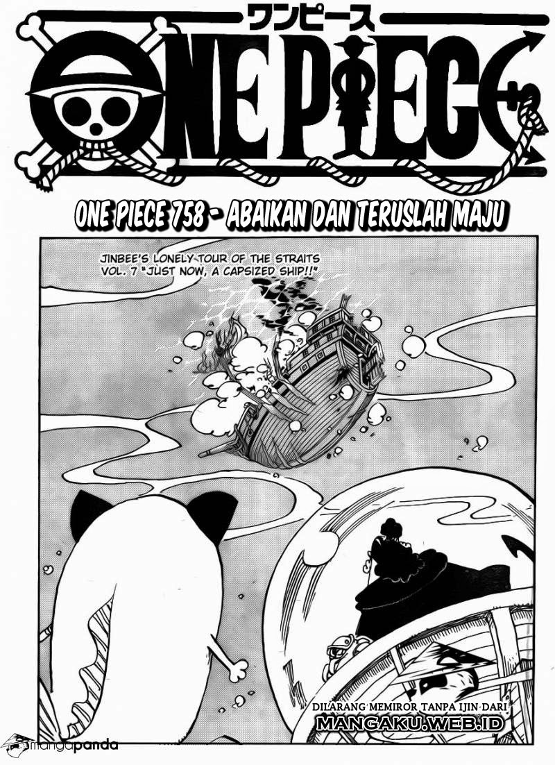 One Piece Chapter 758