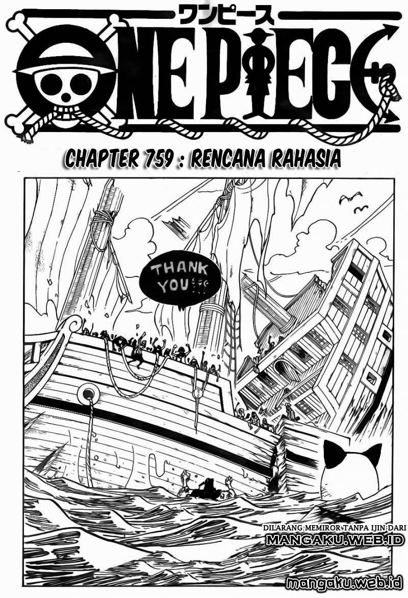 One Piece Chapter 759