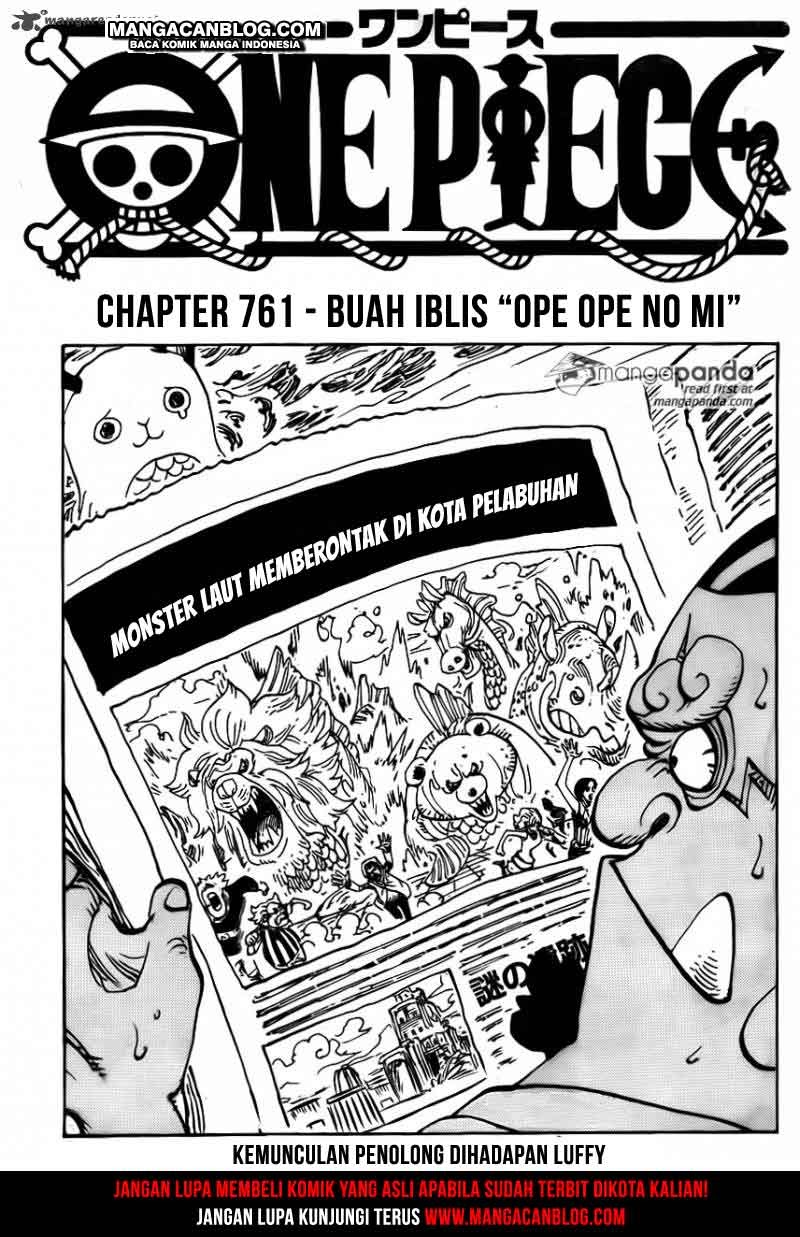 One Piece Chapter 761