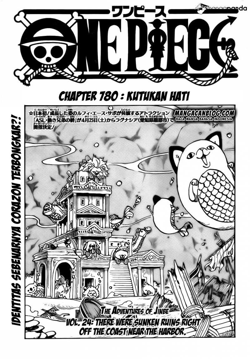 One Piece Chapter 780