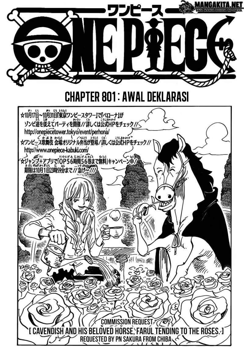 One Piece Chapter 801