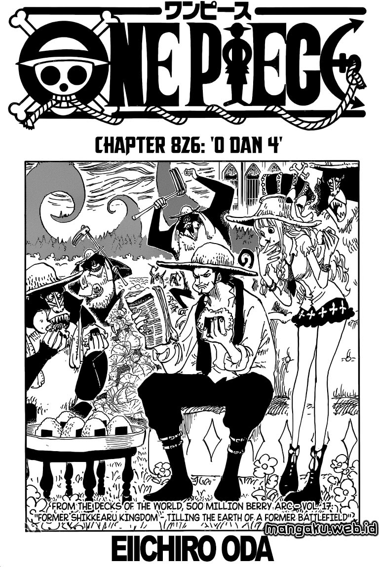 One Piece Chapter 826