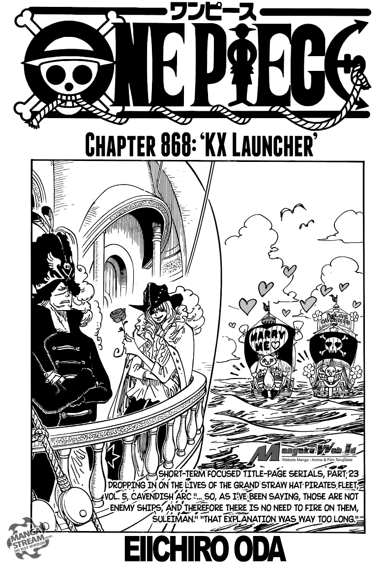 One Piece Chapter 868