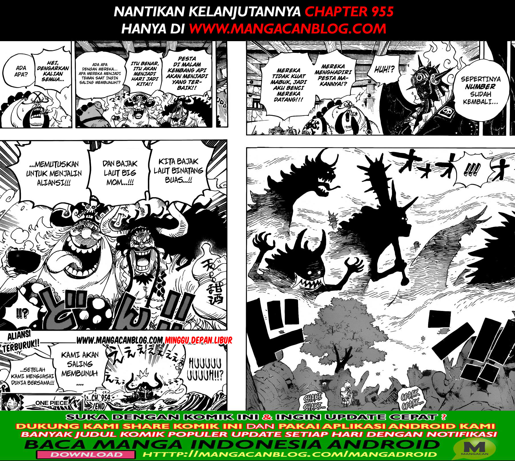 One Piece Chapter 954