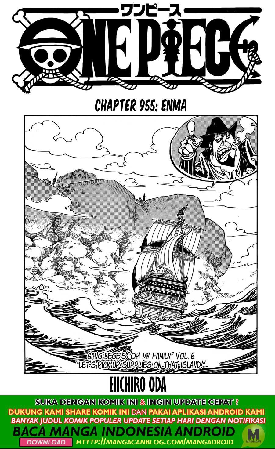 Baca Manga One Piece Chapter 955 Bahasa Indonesia Bahasa Indonesia Komikindo