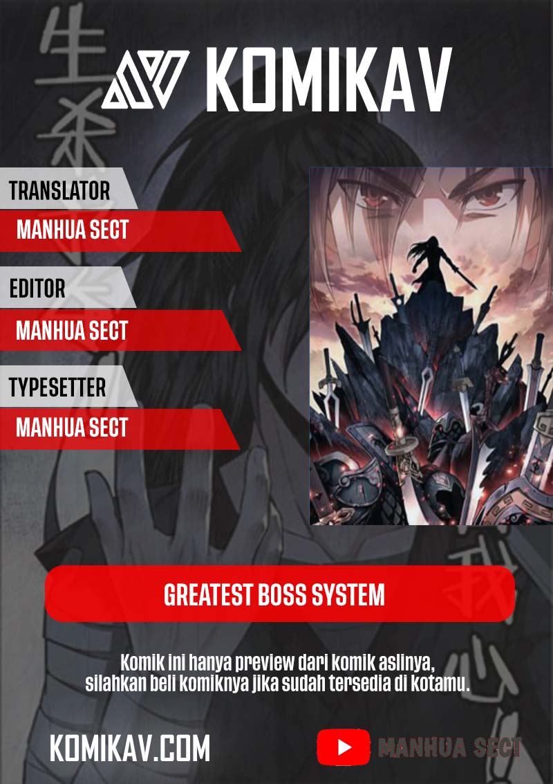Greatest Boss System Chapter 1