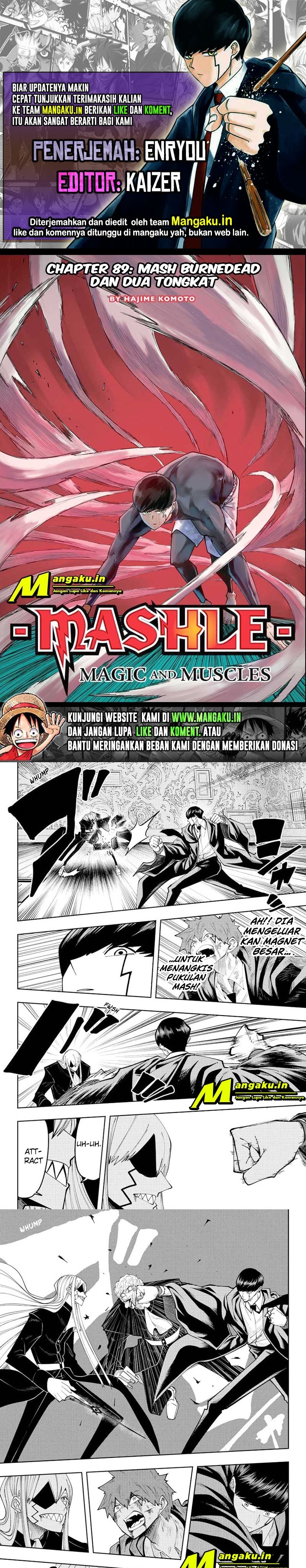 Mashle: Magic and Muscles Chapter 89
