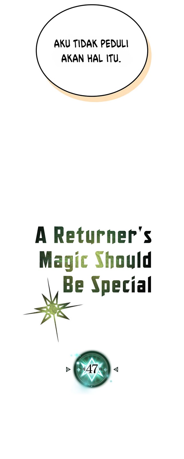 A Returner's Magic Should Be Special chapter 47 halaman 6