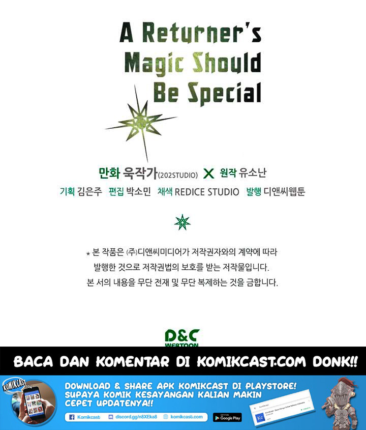A Returner's Magic Should Be Special chapter 63 halaman 103