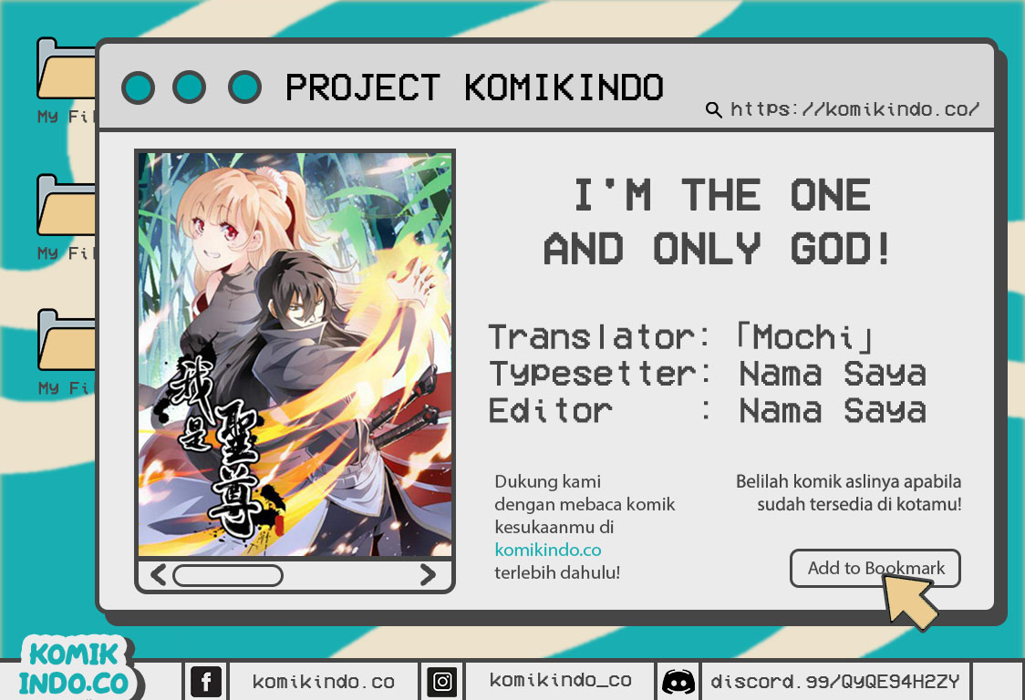 I'm the One and Only God! Chapter 01