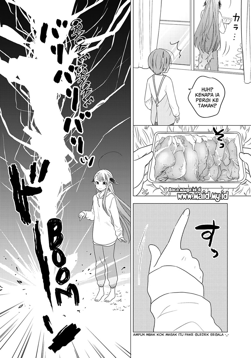 Kitaku Tochuu de Yome to Musume ga dekita n dakedo, Dragon datta. Chapter 8
