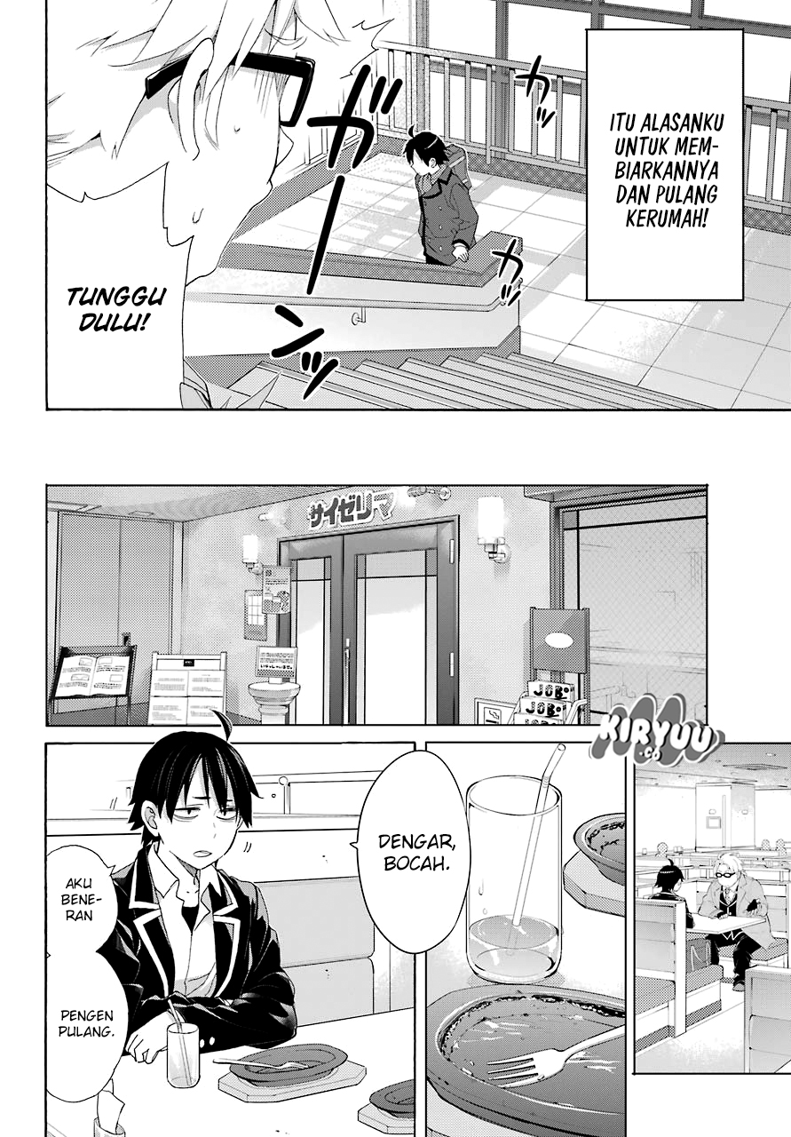 Yahari Ore no Seishun Love Comedy wa Machigatteiru Monologue Chapter 67