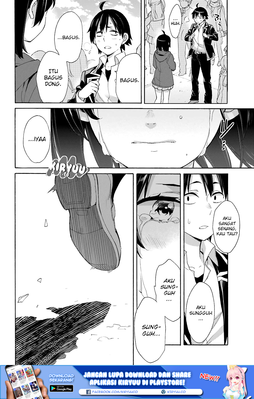 Yahari Ore no Seishun Love Comedy wa Machigatteiru Monologue Chapter 67