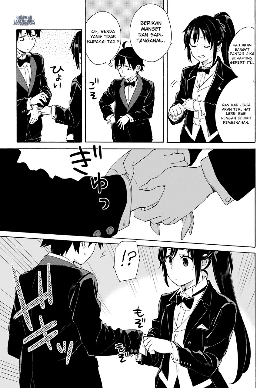 Yahari Ore no Seishun Love Comedy wa Machigatteiru Monologue Chapter 69