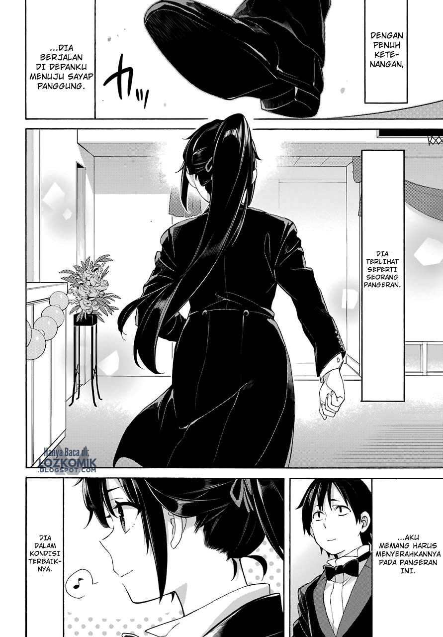 Yahari Ore no Seishun Love Comedy wa Machigatteiru Monologue Chapter 69