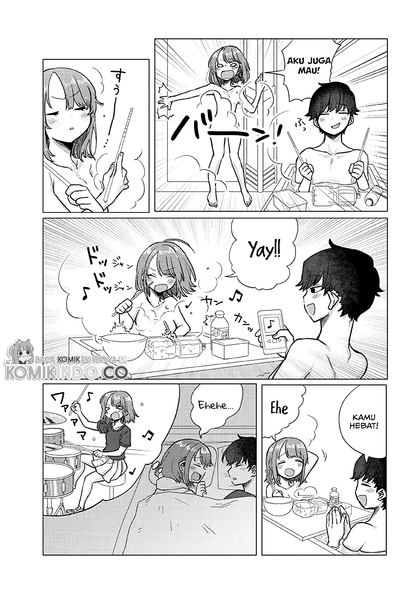 Girlfriend Who Absolutely Doesn’t Want to Take a Bath VS Boyfriend Who Absolutely Wants Her to Take a Bath Chapter 22