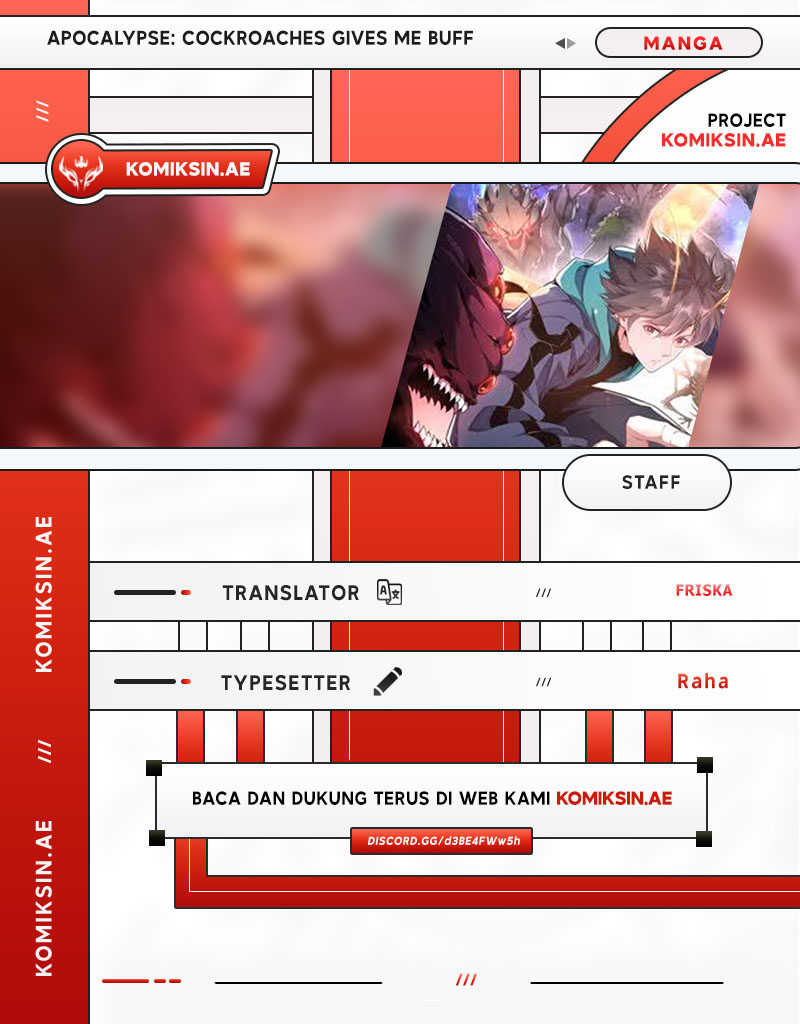 Apocalypse: Cockroaches Gives Me Buff Chapter 11