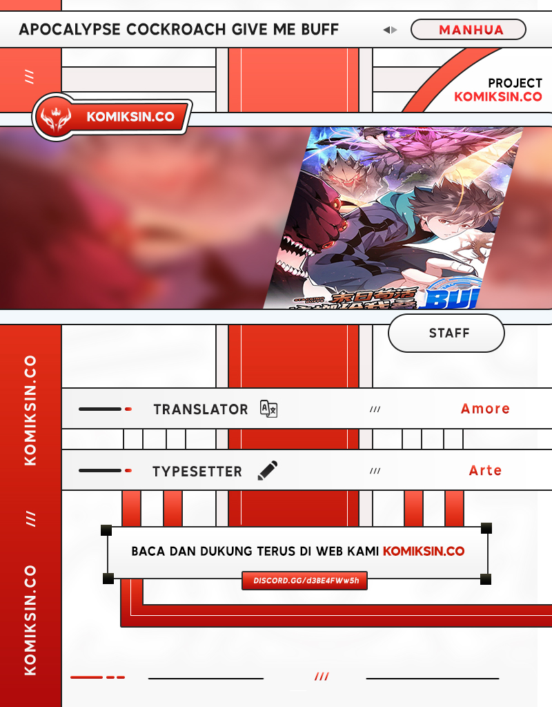 Apocalypse: Cockroaches Gives Me Buff Chapter 24