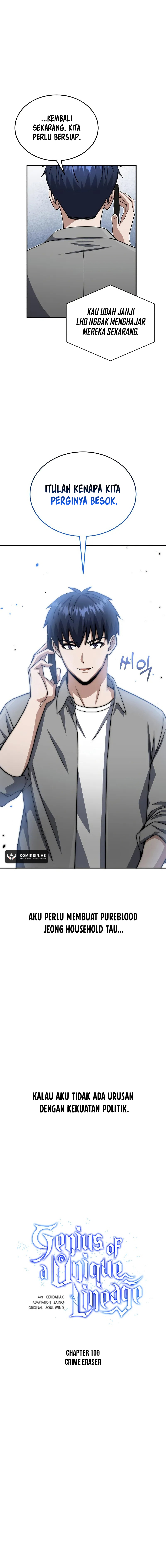 Genius of the Unique Lineage Chapter 109