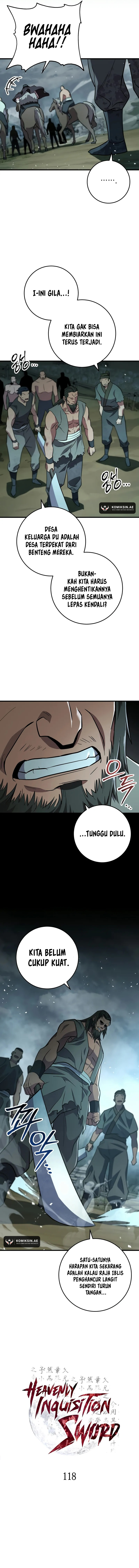 Heavenly Inquisition Sword Chapter 118