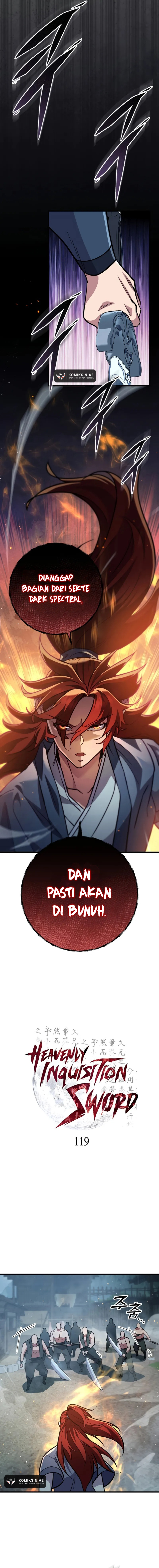Heavenly Inquisition Sword Chapter 119