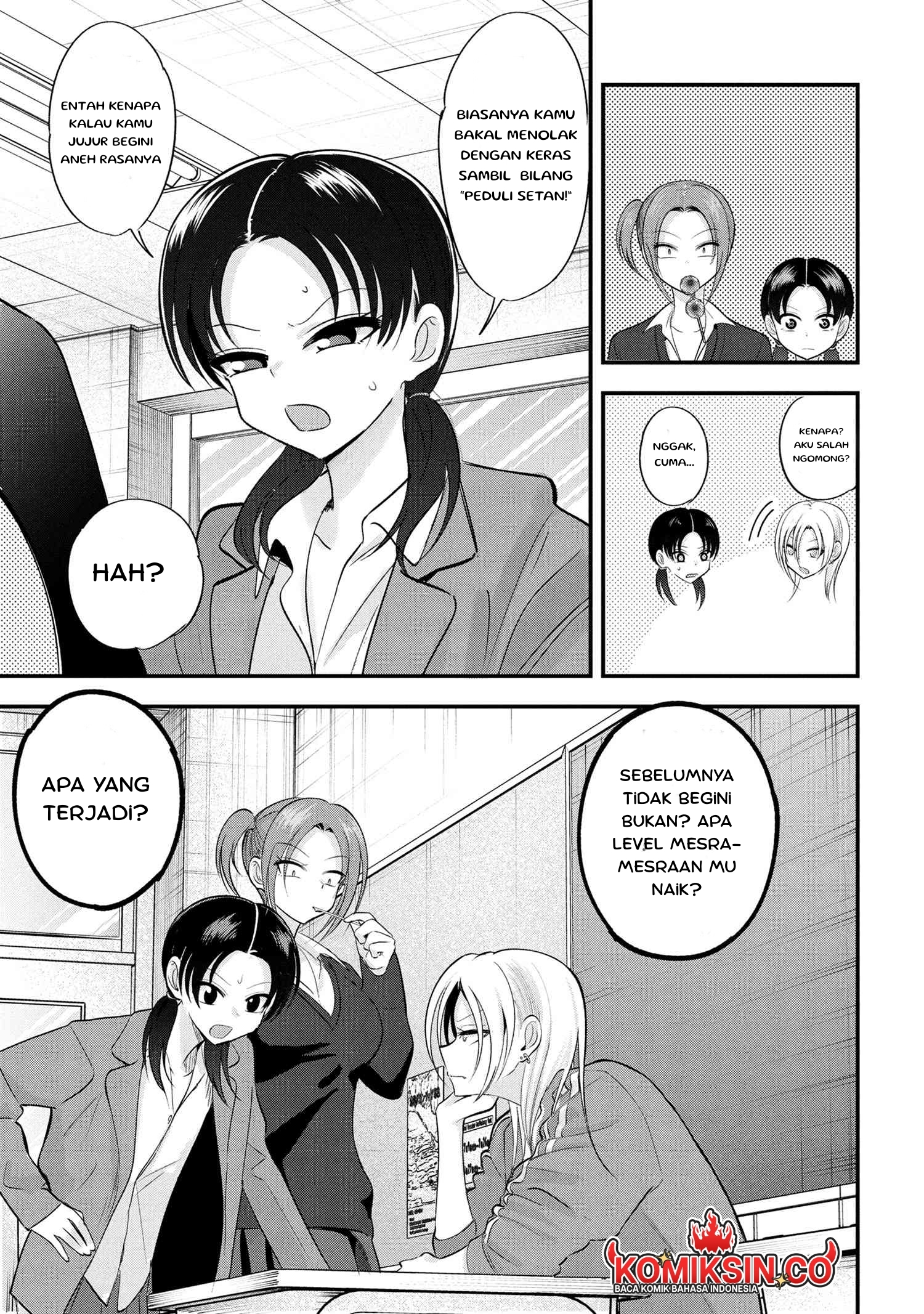 Please Go Home, Akutsu-san! chapter 190 halaman 4