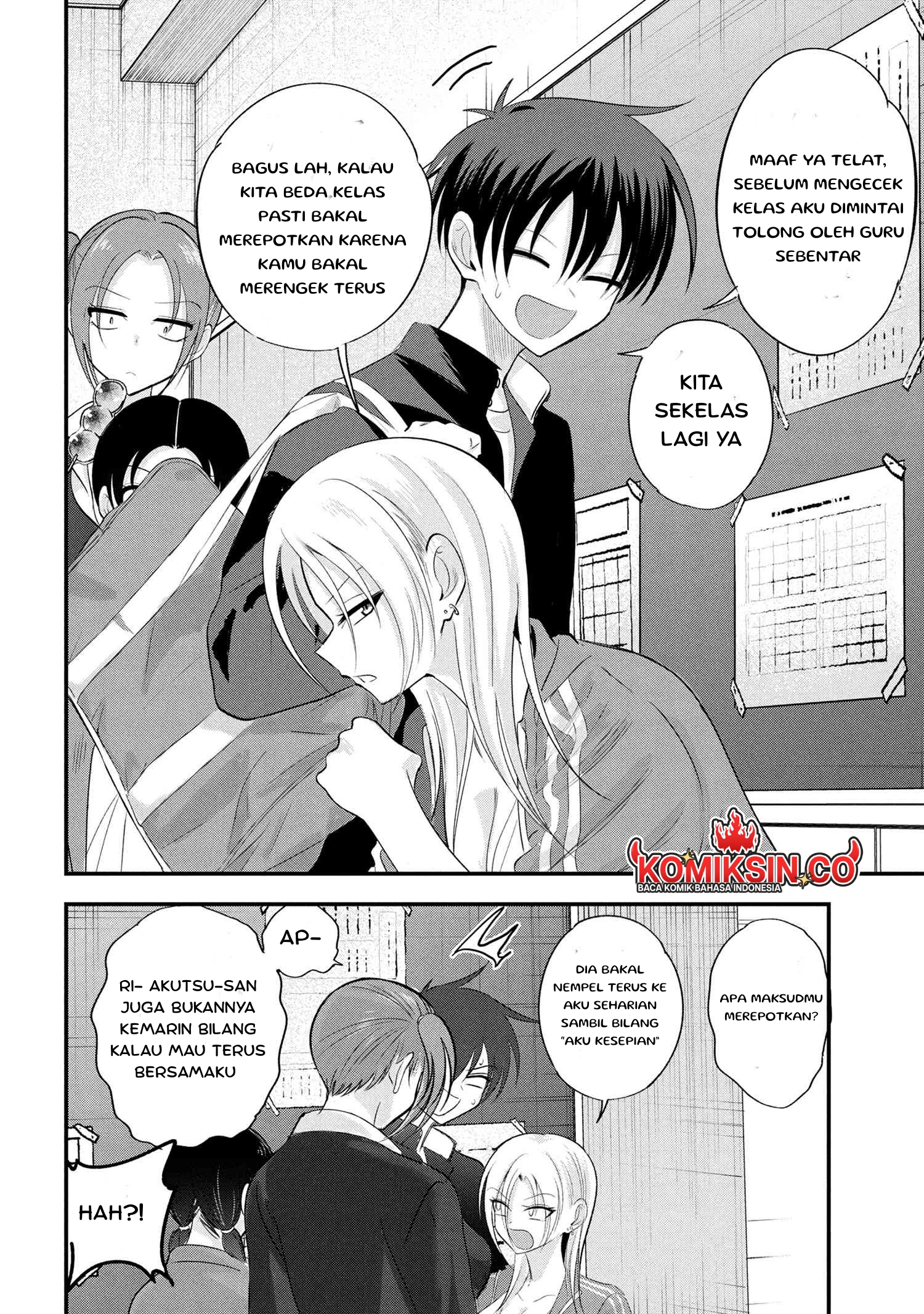 Please Go Home, Akutsu-san! chapter 190 halaman 9