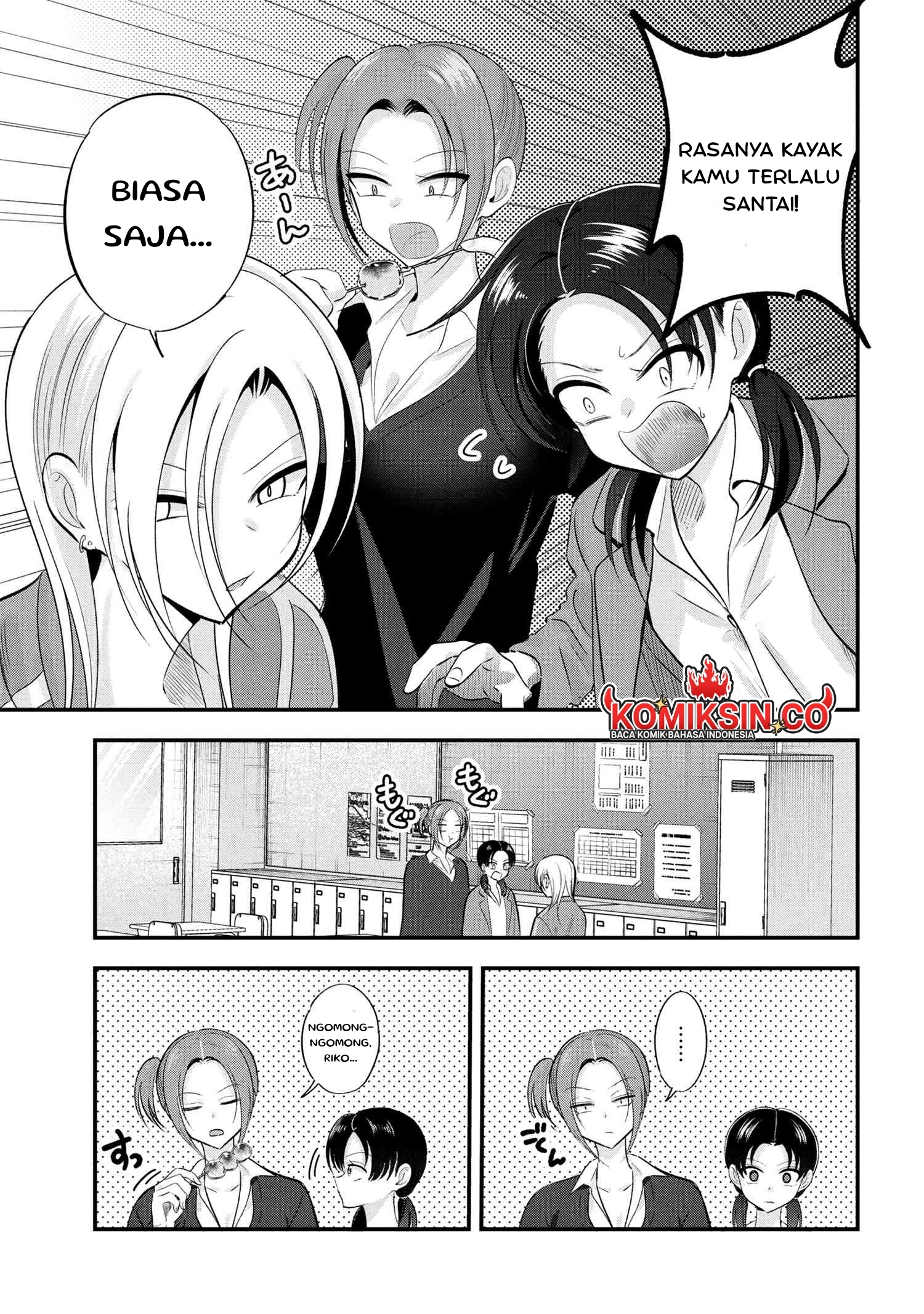 Please Go Home, Akutsu-san! chapter 190 halaman 6