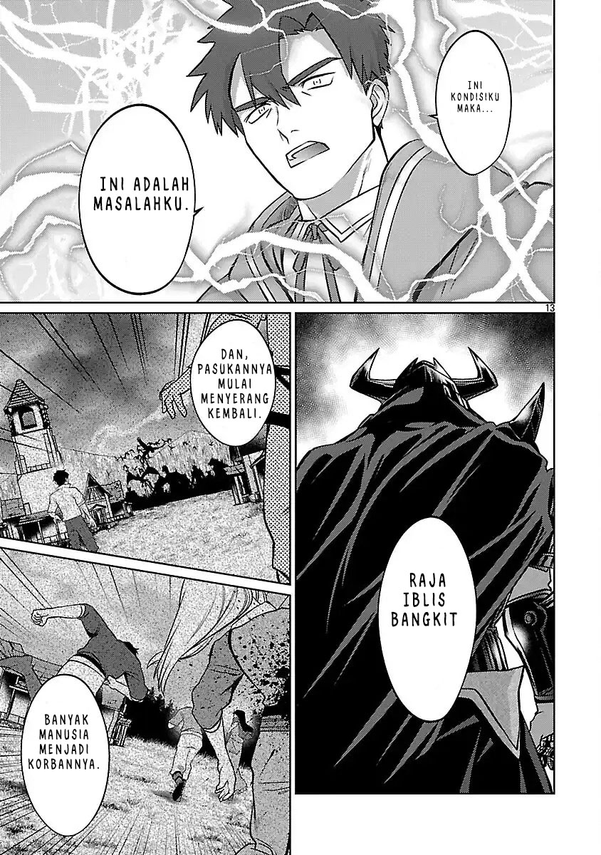 The reincarnated swordsman with 9999 strength wants to become a magician! Chapter 35
