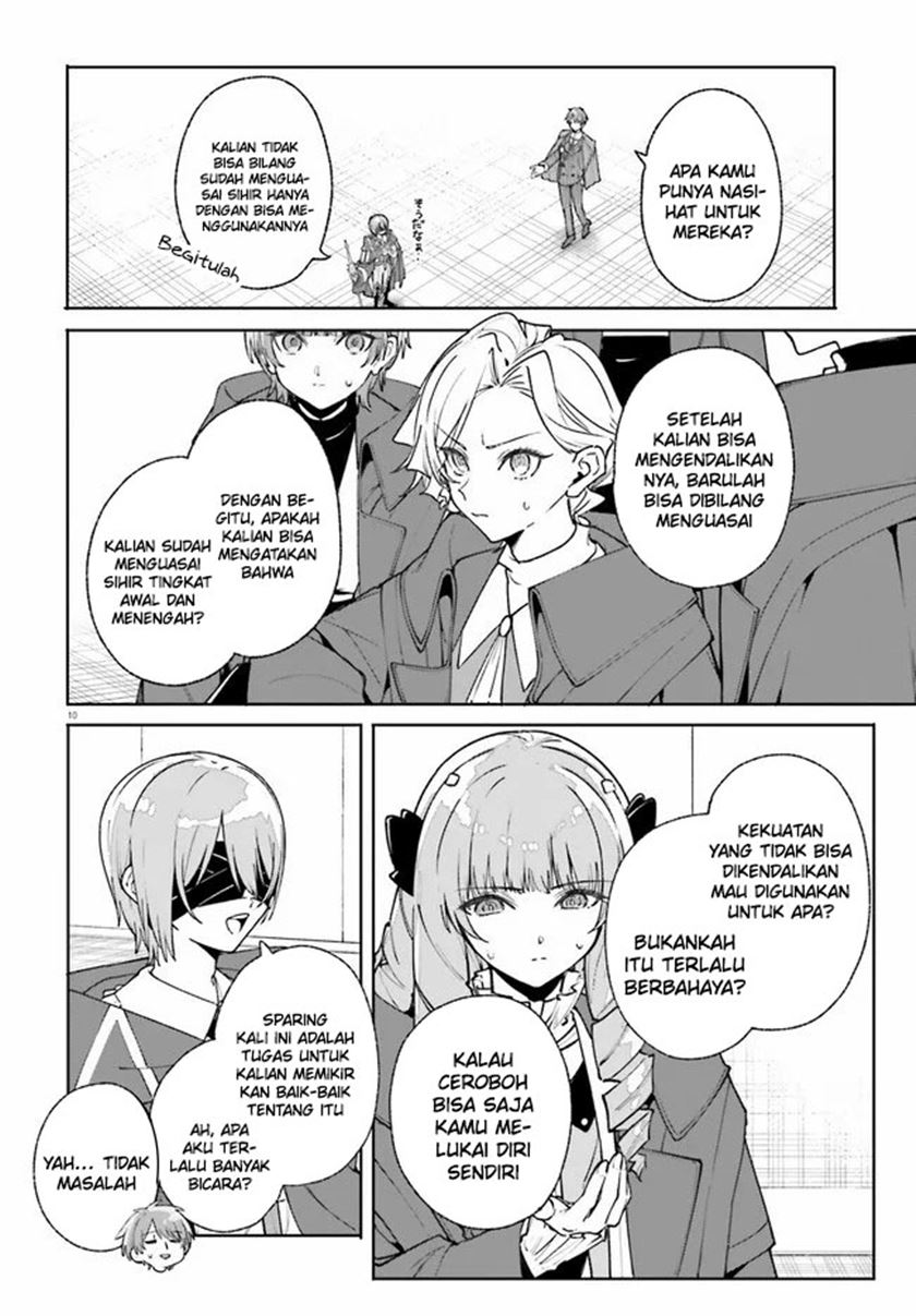 Majutsushi Kunon wa Miete Iru chapter 36.1 halaman 11